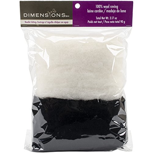 Dimensions Roving Rolle, Bulk Schwarz und Weiß von Dimensions