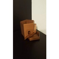 3D Gedruckt Epentagon Planter/Topf Mit Treppe Und Türen von DimensionsonDemand