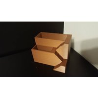 3D Gedruckt Planter/Topf Mit Miniaturtreppe, Duo Topf Version von DimensionsonDemand