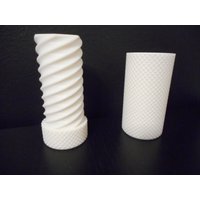 Selbstöffnen/Schließen Von Aufbewahrungtwist-Container| Gravity Powered Twist Deckel | 3D Gedruckt von DimensionsonDemand