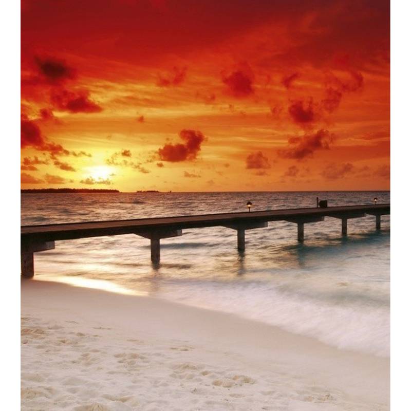 Dimex | Dimex Line | MS-3-0191 | Fototapete | Vlies | Versch. Größen | Strand & Meer | Rot Dimex | Dimex Line | MS-3-0191 | Fototapete | Vlies | Versch. Größen | Strand & Meer | Rot von Dimex