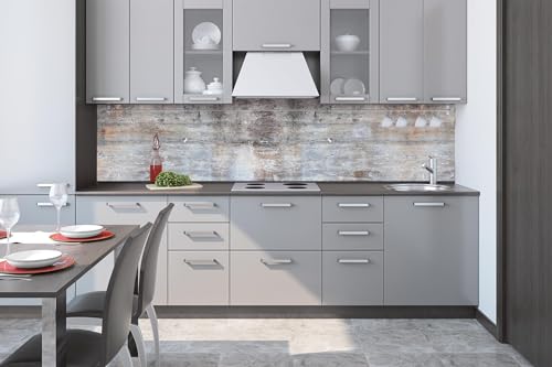 Dimex Küchenrückwand Folie Selbstklebend ALTE BETONWANDSTRUKTUR 260 x 60 cm | Klebefolie - Dekofolie - Spritzschutz für Küche | Made in EU von Dimex
