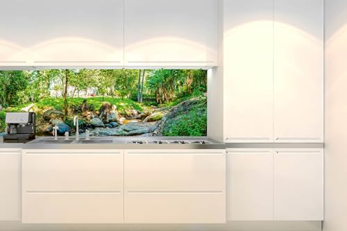Dimex Küchenrückwand Folie Selbstklebend BOTANISCHER Garten 180 x 60 cm | Klebefolie - Dekofolie - Spritzschutz für Küche | Made in EU von Dimex