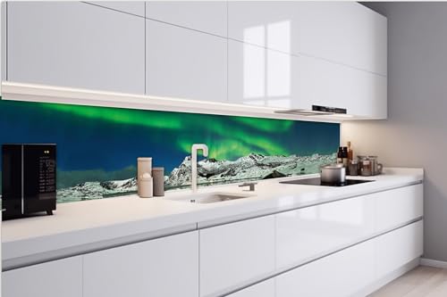 Küchenrückwand Folie Selbstklebend POLARLICHT 420 x 60 cm | Klebefolie - Dekofolie - Spritzschutz für Küche | Made in EU Küchenrückwand Folie Selbstklebend POLARLICHT 420 x 60 cm | Klebefolie - Dekofolie - Spritzschutz für Küche | Made in EU von Dimex