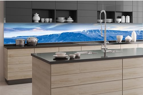 Dimex Küchenrückwand Folie Selbstklebend Reykjavik 350 x 60 cm | Klebefolie - Dekofolie - Spritzschutz für Küche | Made in EU von Dimex