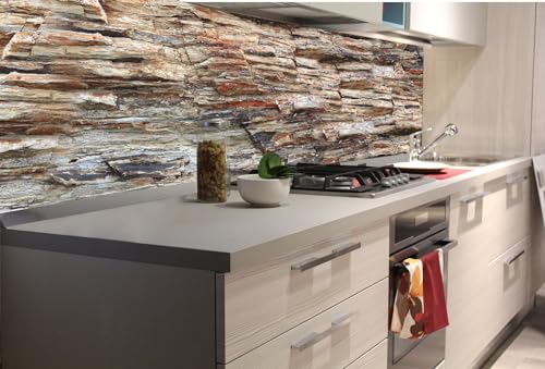 Dimex Küchenrückwand Folie Selbstklebend STEINWAND 180 x 60 cm | Klebefolie - Dekofolie - Spritzschutz für Küche | Made in EU Dimex Küchenrückwand Folie Selbstklebend STEINWAND 180 x 60 cm | Klebefolie - Dekofolie - Spritzschutz für Küche | Made in EU von Dimex