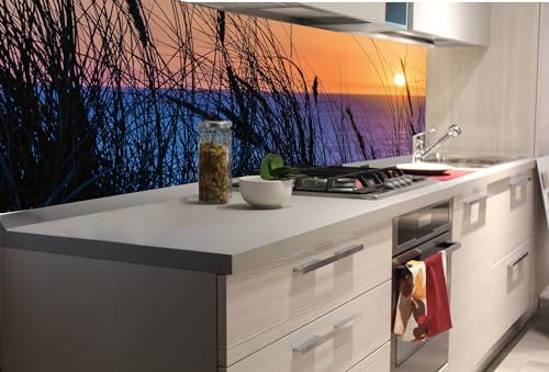 Dimex Küchenrückwand Folie Selbstklebend Sonnenuntergang AM Meer 180 x 60 cm | Klebefolie - Dekofolie - Spritzschutz für Küche | Made in EU von Dimex