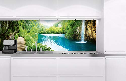Küchenrückwand Verbundplatte ENTSPANNUNG IM Wald 180 x 60 cm | Spritzschutz Küche für Herd Spüle | Premium Qualität, Alu Dibond, Stärke 3 mm - Made in EU | Inklusive Kleber Küchenrückwand Verbundplatte ENTSPANNUNG IM Wald 180 x 60 cm | Spritzschutz Küche für Herd Spüle | Premium Qualität, Alu Dibond, Stärke 3 mm - Made in EU | Inklusive Kleber von Dimex