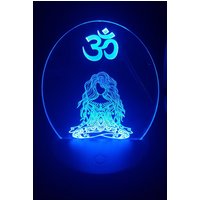 Yoga Mädchen Farbwechsel Nachtlicht von DiminutiveDetails