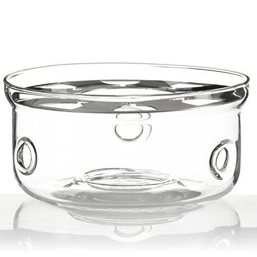 Dimono Stövchen Design Teewärmer aus Borosilikat-Glas passend für Fast alle Teekannen von Dimono