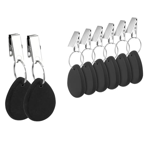 Dimoxii 8 Stück Marmor-Tischdeckengewichte, Schwere Premium Tischdecken-Clips mit Zusätzliche Gewichte, Tischdecken Beschwerer mit Klammer (Tropfenform-D) von Dimoxii