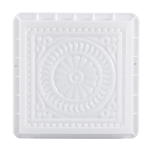 Dimweca Betonform Quadratische -Pflasterform Aus Kunststoff, Gehweg Form,Quadratische Pflasterform, Kunststoff Simulation Beton Gießform Plastikform Simulation, Beton Ziegel Landschaft Pedalstein von Dimweca