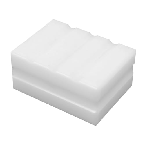 DimyFew Auto Vibrations Mehrzweckständer, Reparaturteile, Weißes Auto Hebepolster, Bodenpolster Adapter für Adapterrahmen, 76 X 101.7 X 49.5 Mm von DimyFew