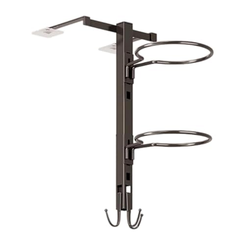 DimyFew Basketball Ball Lagerung Rack Haftung Regal Volleybälle Home Gym Fußball Organizer Fußball Halter für Die Schule, Schwarz 42x18cm DimyFew Basketball Ball Lagerung Rack Haftung Regal Volleybälle Home Gym Fußball Organizer Fußball Halter für Die Schule, Schwarz 42x18cm von DimyFew