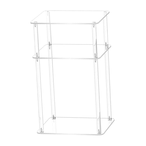 DimyFew Beistelltisch aus Acryl, transparenter Nachttisch, Kleiner Nachttisch für die Küche, 30cmx25cmx55cm DimyFew Beistelltisch aus Acryl, transparenter Nachttisch, Kleiner Nachttisch für die Küche, 30cmx25cmx55cm von DimyFew
