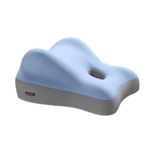 DimyFew Gesicht nach unten Kissen Bein Höhe Kissen Ergonomisches Design Stilvoller Speicherschaum weiche multifunktionale Kissen -Taillenstütze, Blau Grau DimyFew Gesicht nach unten Kissen Bein Höhe Kissen Ergonomisches Design Stilvoller Speicherschaum weiche multifunktionale Kissen -Taillenstütze, Blau Grau von DimyFew