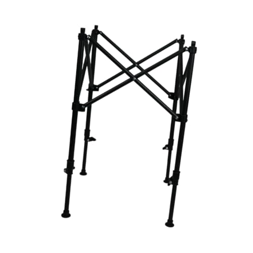 DimyFew Klapptisch Bein Stahl Ständer Ersatz für Camping DIY Outdoor Verwenden, Schwarz S DimyFew Klapptisch Bein Stahl Ständer Ersatz für Camping DIY Outdoor Verwenden, Schwarz S von DimyFew