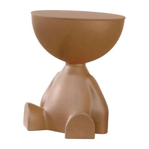 DimyFew Kompakter Tisch für Getränke Und Dekor Im Leben, Moderner Kleiner Couchtisch für Schlafzimmer Wohnheim Wohnzimmer, Orange DimyFew Kompakter Tisch für Getränke Und Dekor Im Leben, Moderner Kleiner Couchtisch für Schlafzimmer Wohnheim Wohnzimmer, Orange von DimyFew