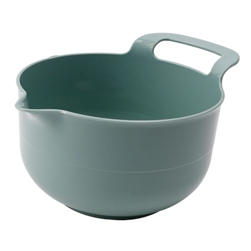 DimyFew Küchenmixschüssel mit Ausgießer, Stabiler Handgriff und Rutschfester Basis für Verschiedene Zwecke, Grün, 2,5 l DimyFew Küchenmixschüssel mit Ausgießer, Stabiler Handgriff und Rutschfester Basis für Verschiedene Zwecke, Grün, 2,5 l von DimyFew