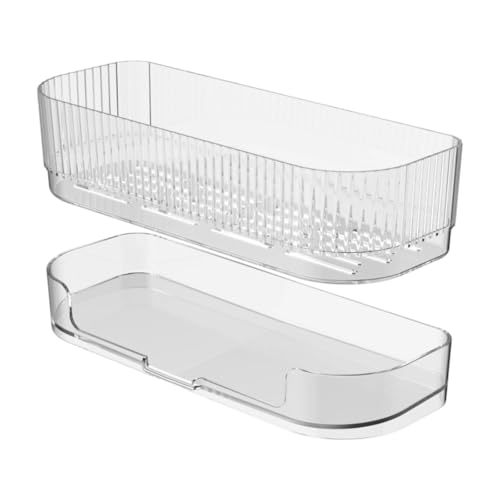 DimyFew Küchenspülen Organizer, Platzsparende Aufbewahrungsutensilien mit Schnellablaufschale von DimyFew