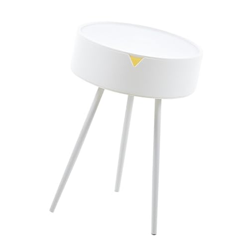 DimyFew Moderner Minimalistischer Beistelltisch, Couchtisch, Wasserdicht Und Verschleißfest, Nachttisch, Stabile Konstruktion, Sturzfestes Design, Sofatisch, Weiß DimyFew Moderner Minimalistischer Beistelltisch, Couchtisch, Wasserdicht Und Verschleißfest, Nachttisch, Stabile Konstruktion, Sturzfestes Design, Sofatisch, Weiß von DimyFew