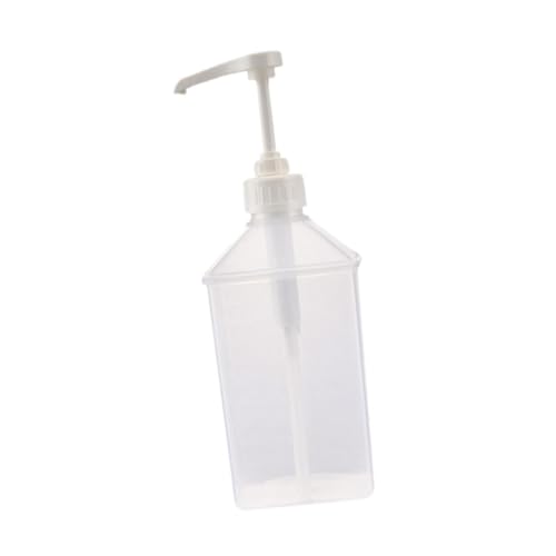 DimyFew Sirupflasche Ketchup Siruppumpe 1L Sirupe Honigglas Behälter Saucenpumpe für Restaurant, 8 von DimyFew