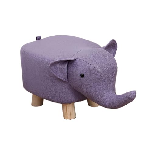 DimyFew Tier Fußhocker Massivholz Unterstützung Tritthocker Elefant Geformt Pouffe Stuhl DimyFew Tier Fußhocker Massivholz Unterstützung Tritthocker Elefant Geformt Pouffe Stuhl von DimyFew