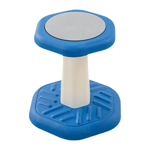 DimyFew Wackelhocker für Kinder, Wackelstuhl für Vorschulkinder, Flexibler Sitzhocker, hoher Wackelstuhl für Kinder für Kleinkinder im Vorschulalter, Blau DimyFew Wackelhocker für Kinder, Wackelstuhl für Vorschulkinder, Flexibler Sitzhocker, hoher Wackelstuhl für Kinder für Kleinkinder im Vorschulalter, Blau von DimyFew