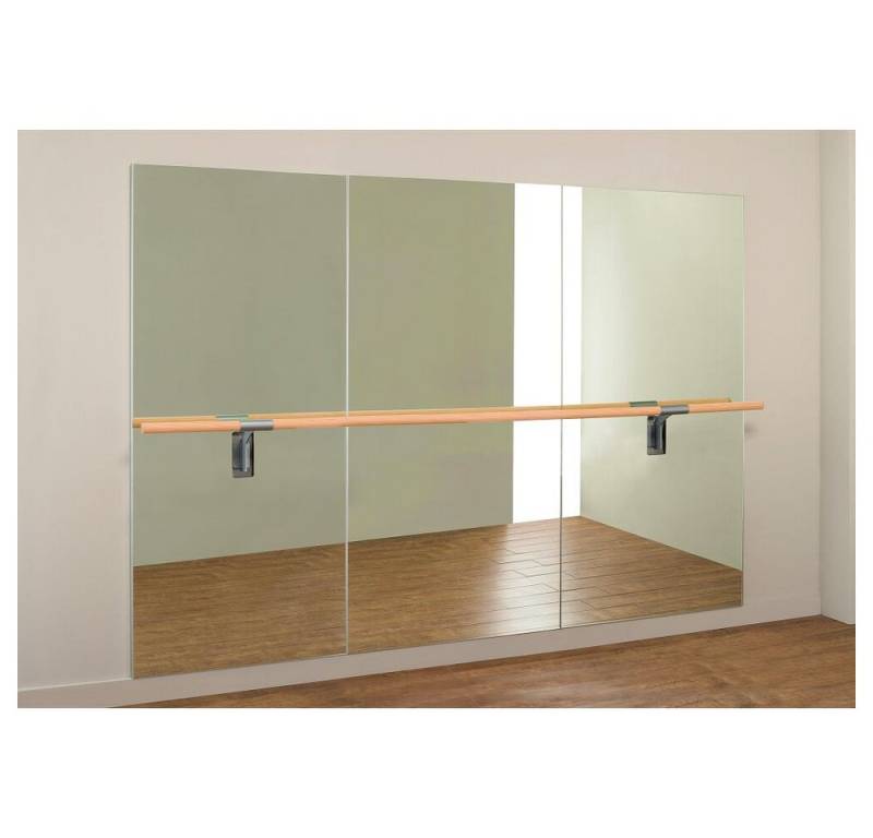 Dinamica Ballet Ganzkörperspiegel Ballettspiegel Amadeus, Großer Tanzspiegel für optimalen Blick der Bewegungsabläufe von Dinamica Ballet