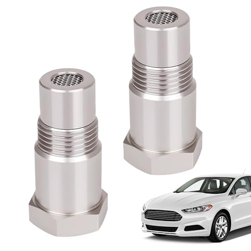 2 Stücke O2 -Sensoradapter - DABEL -DAHR -DAHR Für Sauerstoffsensor | Automobilmotor -Bypass -Anschluss, Emissionsfix -Werkzeug, Reparaturteil Des Ölabflussfunkens Für Die Wartung Von - von Dinchaakuarry
