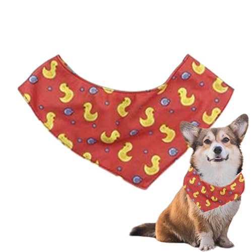 Bandana Flosse Für Hunde - Kaltes Halsband mit Gel für Katzen | Atmungsaktiver Schal, Bandana Für Hunde Für Warmes, Training, Wandern, Camping von Dinchaakuarry