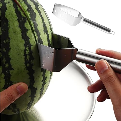 Edelstahl Ananasschneider - Mehrzweckfruchtschneider zum Schneiden und Servieren | Handy Watermelon Schneidwerkzeug für Frühstück Mittagessen, Zubehör für Grillcamping im Freien Edelstahl Ananasschneider - Mehrzweckfruchtschneider zum Schneiden und Servieren | Handy Watermelon Schneidwerkzeug für Frühstück Mittagessen, Zubehör für Grillcamping im Freien von Dinchaakuarry