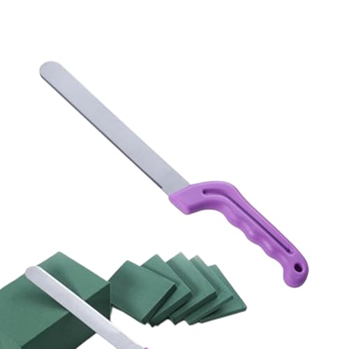 Florist Professional Cutter Floral Schaumschneider Schaum Blockschneider Schaumtenstecher Werkzeug Blumen -Utilität Messer Blumenschaummesser Edelstahlschneider Kuchen Spatel Messer Florist Schneidwer von Dinchaakuarry