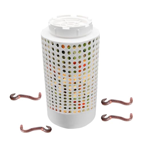 Im Erdkompostfach - Worm Composting Container Entsorgung Organischer Abfall | Kompakte Vermicomposting Bauernhof, Rasen, Garten, Fischteich, Ideal Erfahrene Komposter Und Haltestellen von Dinchaakuarry