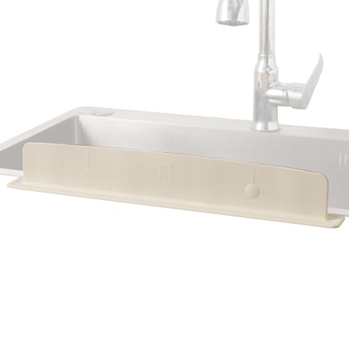 Lavel Splash Guard | Silikon-Saugnapfbarriere für Badezimmer, Küchenspüle | Intensives, hitzebeständiges Design für das Blockieren von Wasser | Haus, kommerzieller Schutz von Arbeitsplatten, von Dinchaakuarry