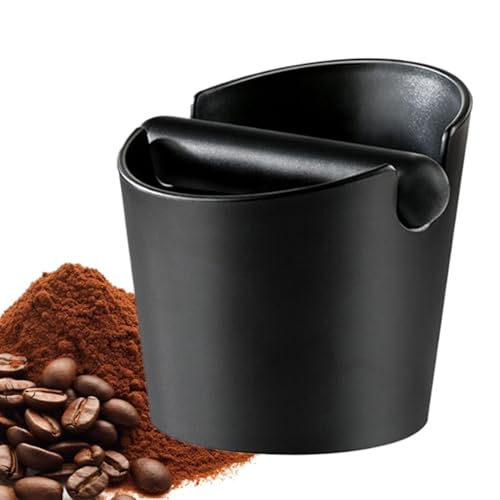 Puck Knock Box - Kaffeesatz, Abnehmbare Klopfbar Klopfbox | Mit rutschfestem Sockel Abnehmbares Design für Espressomaschinen und professionelle Kaffeemaschine von Dinchaakuarry