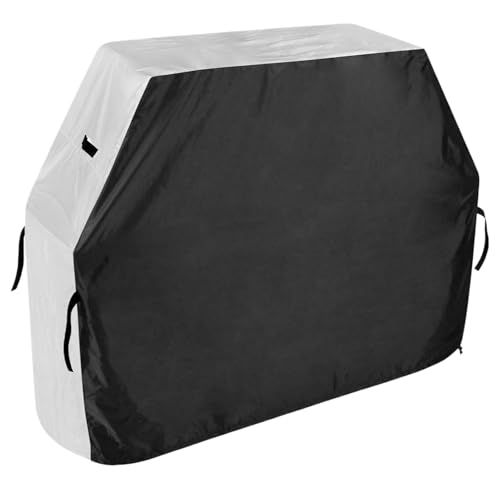 Schwere Grillabdeckung - wasserdichte Außengrill Abdeckung | Universeller Wetterschutz für -, Kohle- und Pelletgrills | Terrasse & Garten Grillabdeckung mit verstellbaren Trägern (60-) " von Dinchaakuarry