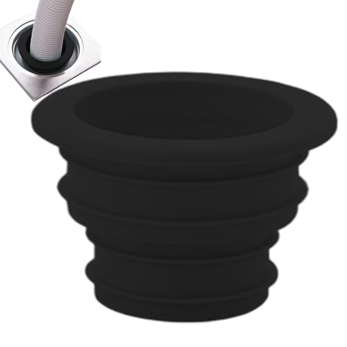 Silikon-Abflussschlauchstopfen-Dichtungsring Für Abflussrohre, Geruchsbeständige Abflusskappe, Hitzebeständige Flexible Silikonabdeckung, Abflussrohrdichtung | Küche, Waschraum, Badezimmer, Waschmasch Silikon-Abflussschlauchstopfen-Dichtungsring Für Abflussrohre, Geruchsbeständige Abflusskappe, Hitzebeständige Flexible Silikonabdeckung, Abflussrohrdichtung | Küche, Waschraum, Badezimmer, Waschmasch von Dinchaakuarry