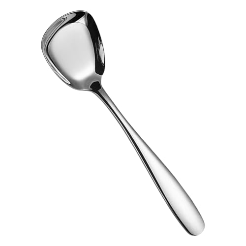 Teelöffel – Eleganter Zuckerlöffel, Mini-Dessertbesteck, Robustes Küchenwerkzeug, Poliert, Praktisches Servierbesteck, Kompaktes Utensil | Schlankes Design Mit Komfortablem Griff, Ideal Für Den Esstis von Dinchaakuarry