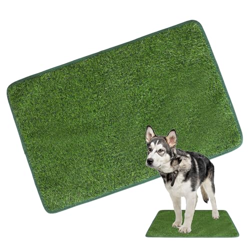 Töpfchentraining-Pad - Badematte für Kunstrasen für Hunde, wiederverwendbares Pad für Haustiere | waschbare Welpen-Töpfchen-Patch, Ril-Teppich Töpfchentraining-Pad - Badematte für Kunstrasen für Hunde, wiederverwendbares Pad für Haustiere | waschbare Welpen-Töpfchen-Patch, Ril-Teppich von Dinchaakuarry