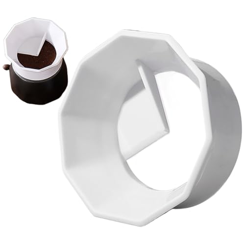 espreso Dosing Funnel - Kaffee-Pulver-Cup, Präzisions-Füllstoffspender | Durable barsta Zubehör mit Morgenvorbereitung Szenario, Reliable Pot Equipment für die Accurate Distribute und Stampf Brauen von Dinchaakuarry