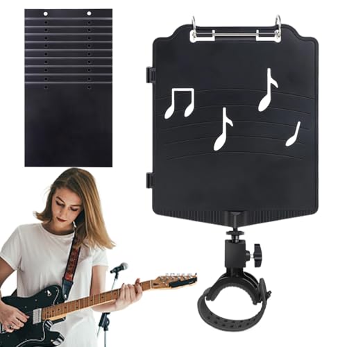 tragbarer Musikstand, Marching Lyre | Faltbare Noten für Violine,Flute Spielen von 10 Seiten, Display Rack für Frauen Männer Trompete Klarinette Spieler tragbarer Musikstand, Marching Lyre | Faltbare Noten für Violine,Flute Spielen von 10 Seiten, Display Rack für Frauen Männer Trompete Klarinette Spieler von Dinchaakuarry