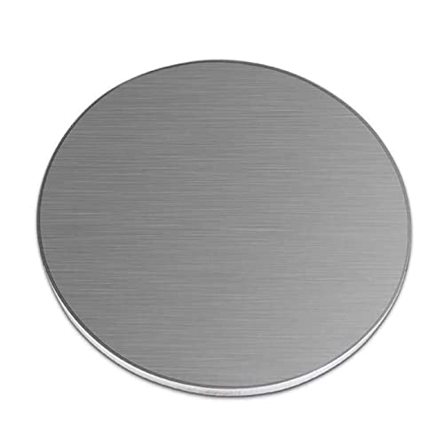 2 Stück, Metallscheibe aus Edelstahl 304, korrosionsbeständig, für Küchenutensilien, Innen- und Außenbereich, Dicke 0,8 mm,Durchmesser 150 mm von Ding&ng