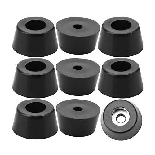 9 Stück, Gummipuffer Schneidebrettmatte, Bodenschutzabdeckung, konische Gummifüße, mit Durchgangslöchern und Einsteckschrauben, Scheibendurchmesser 15 * 12 * Höhe 8 mm 9 Stück, Gummipuffer Schneidebrettmatte, Bodenschutzabdeckung, konische Gummifüße, mit Durchgangslöchern und Einsteckschrauben, Scheibendurchmesser 15 * 12 * Höhe 8 mm von Ding&ng