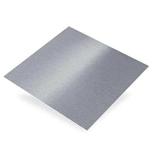 Aluminiumblech, reines Aluminium, für Bearbeitbarkeit und Schweißbarkeit von Heimwerkermaschinenteilen, Dicke 0,2 mm, Seitenlänge 200 mm,Breite 350mm*5St von Ding&ng