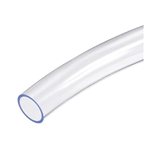 Farbloses PVC-Vinylrohr, flexibles Wasserrohr, Luftweich, PVC-Schlauch, 25 mm Außendurchmesser * 28 mm Innendurchmesser * 1 m lang von Ding&ng