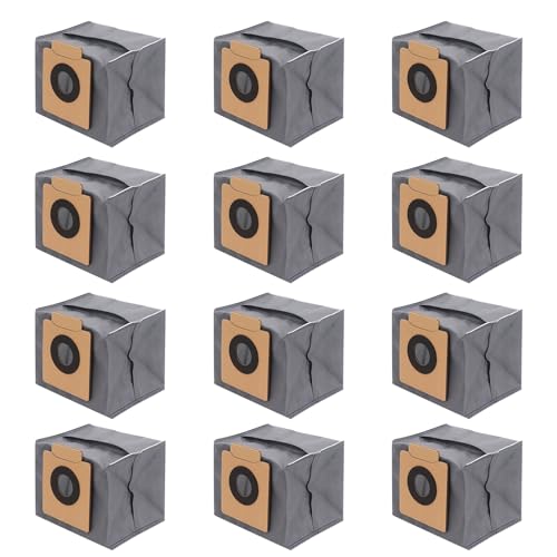 DingGreat 12er-Pack Hochleistungs-Staubbeutel für eufy X10 Pro Omni/X8 Pro Roboter mit Selbstentleerungsstation – Antibakteriell, Geruchsneutralisierend und Großvolumig DingGreat 12er-Pack Hochleistungs-Staubbeutel für eufy X10 Pro Omni/X8 Pro Roboter mit Selbstentleerungsstation – Antibakteriell, Geruchsneutralisierend und Großvolumig von DingGreat