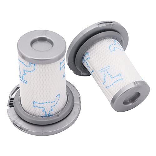 DingGreat 2 Stück Ersatzfilter für Rowenta ZR009006, HEPA Filter für X-Force Flex 8.60 Akku-Staubsauger RH9611 RH9637 RH9638 RH9639 von DingGreat