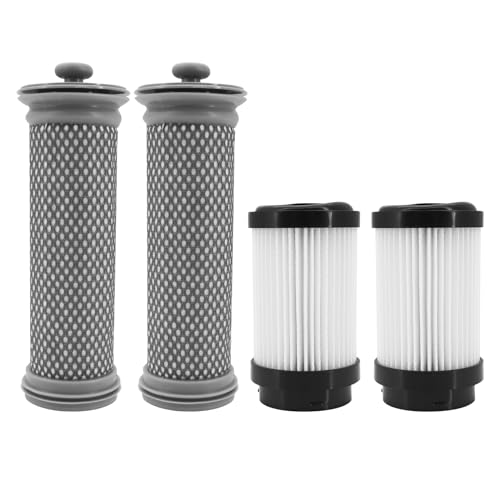 DingGreat 2er-Pack Ersatzfilter-Set für Tineco Pure ONE S15-Serie - Kompatibel mit S15 Pet, S15 Essentials & S15 Pet EX Akku-Staubsauger - Inklusive 2 Vorfiltern und 2 HEPA-Filtern von DingGreat