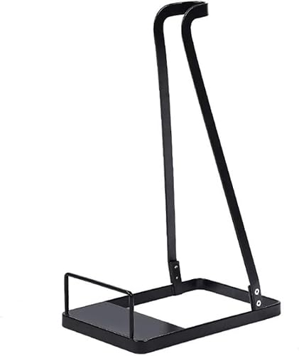 DingGreat Freistehender Universal-Staubsauger-Standfuß, Vakuum Metall Halterung Staubsauger Ständer für Dyson V6 V7 V8 V10 - Nein Bohren der Wand (Schwarz) von DingGreat